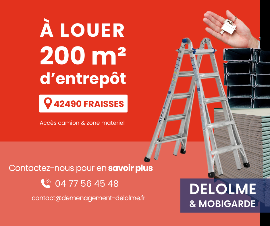 Entrepôt Delolme et MobiGarde à Fraisses